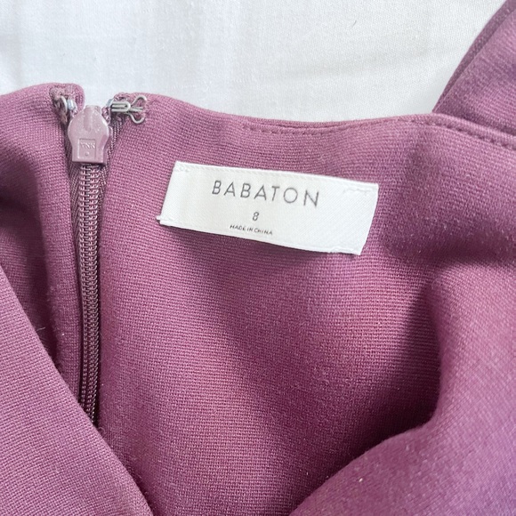 Aritzia Babaton Marsden Purple Corset Bodycon Midi Dress - Picture 5 of 7
